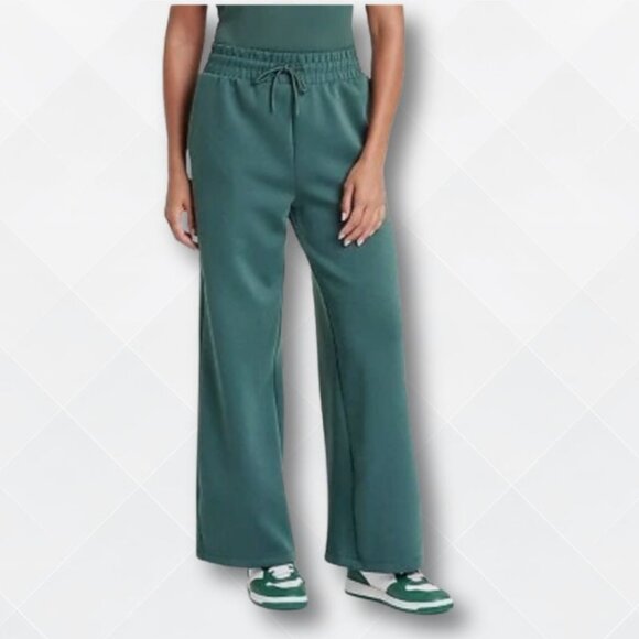 💚 All in Motion High-Rise Wide-Leg Pants | Dark Green | Size S | NWT - Picture 3 of 3